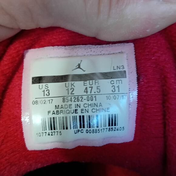 Nike Air Jordan 3 Retro Men Shoes Sneakers OG Mid Black Cement Size 13 main image 5